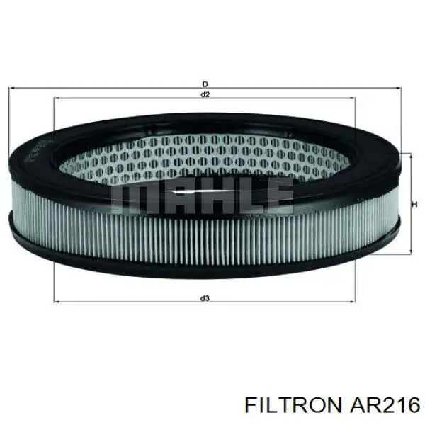 El filtro de aire Filtron AR216 precio, desde 10,25 EUR