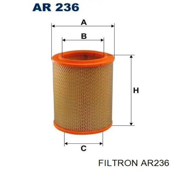 Comprar AR236 Filtron Filtro de aire