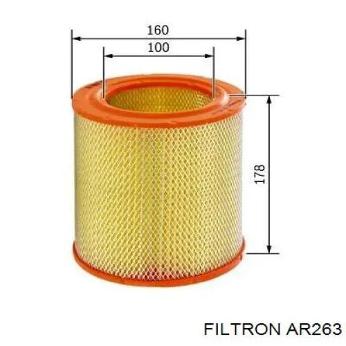 El filtro de aire Filtron AR263 precio, desde 9,28 EUR