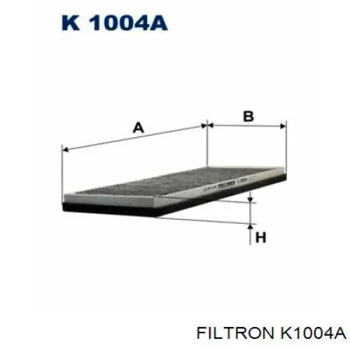 K1004A Filtron filtro habitáculo