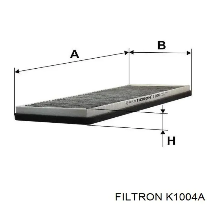 Filtro de cabina Filtron K1004A precio, desde 8,58 EUR