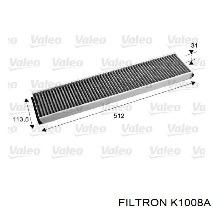 Comprar K1008A Filtron Filtro de aire del habitáculo