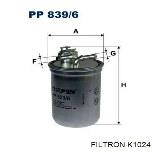 Comprar K1024 Filtron Filtro de aire del habitáculo