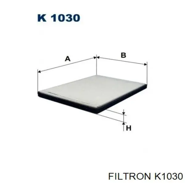 K1030 Filtron filtro habitáculo