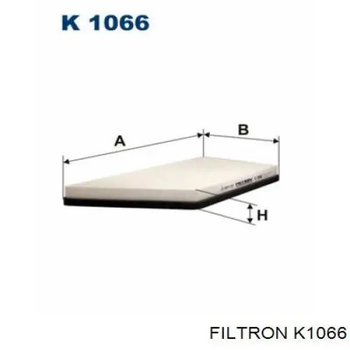 K1066 Filtron filtro habitáculo
