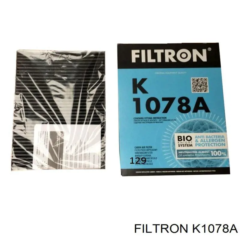Filtro de cabina Filtron K1078A precio, desde 11,07 EUR