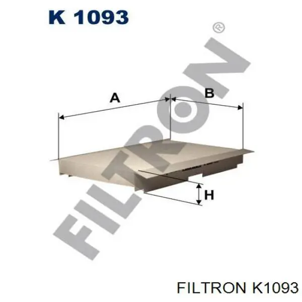 Comprar K1093 Filtron Filtro de aire del habitáculo