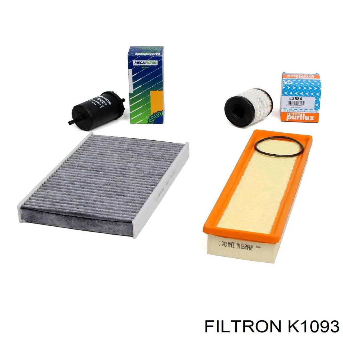 Filtro de habitáculo K1093 Filtron