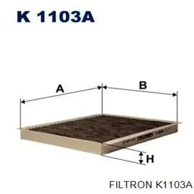 K1103A Filtron filtro habitáculo