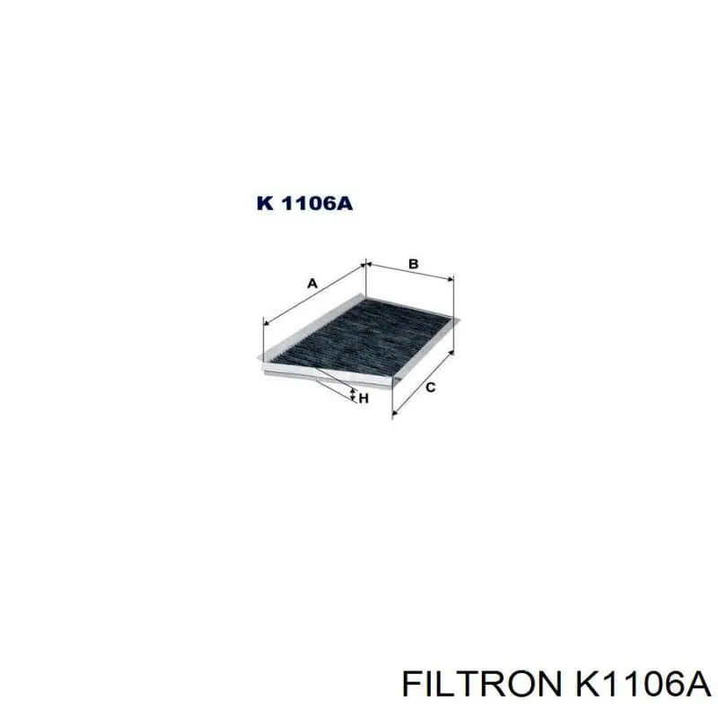K1106A Filtron filtro habitáculo