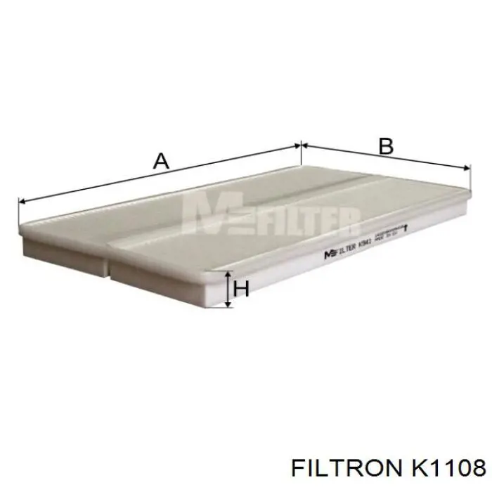 K1108 Filtron filtro habitáculo