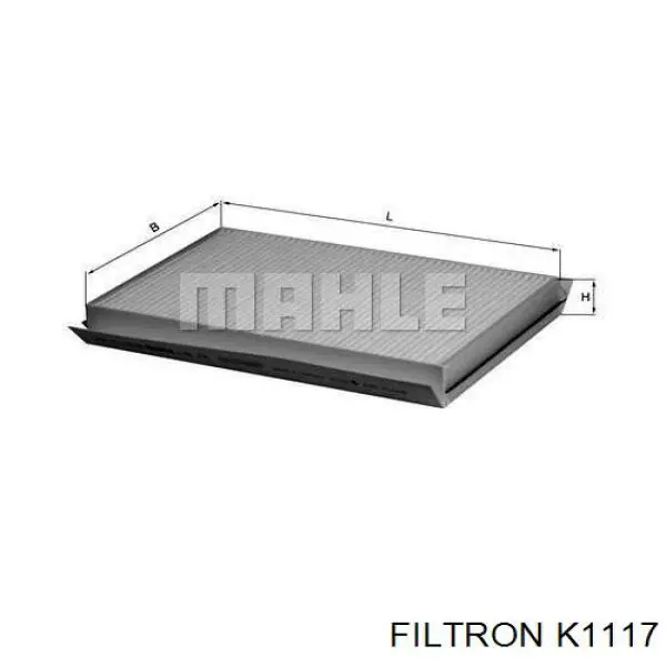 K1117 Filtron filtro habitáculo