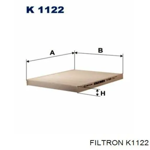 K1122 Filtron filtro habitáculo