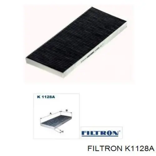 K1128A Filtron filtro habitáculo