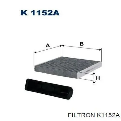 K1152A Filtron filtro habitáculo