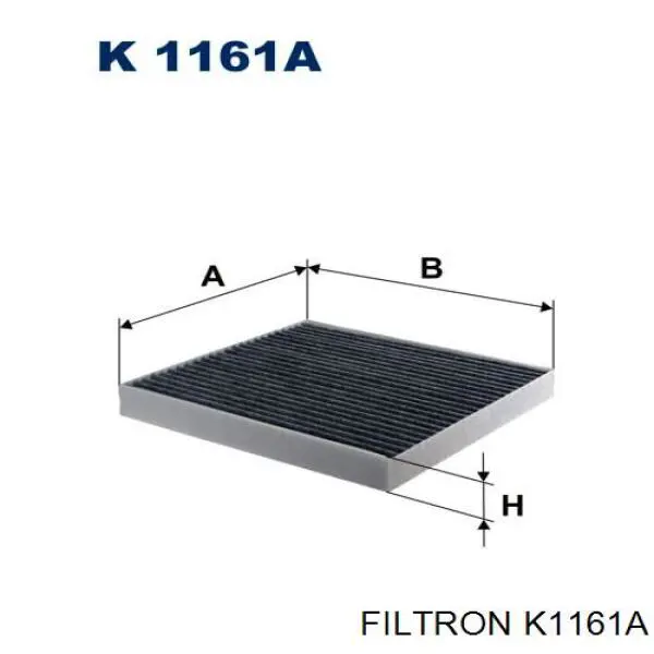 K1161A Filtron filtro habitáculo