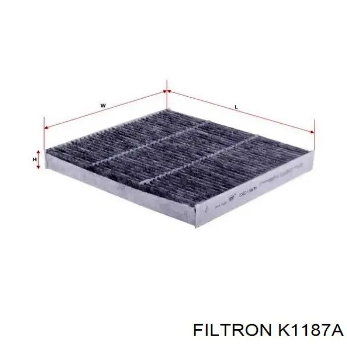 Comprar K1187A Filtron Filtro de aire del habitáculo