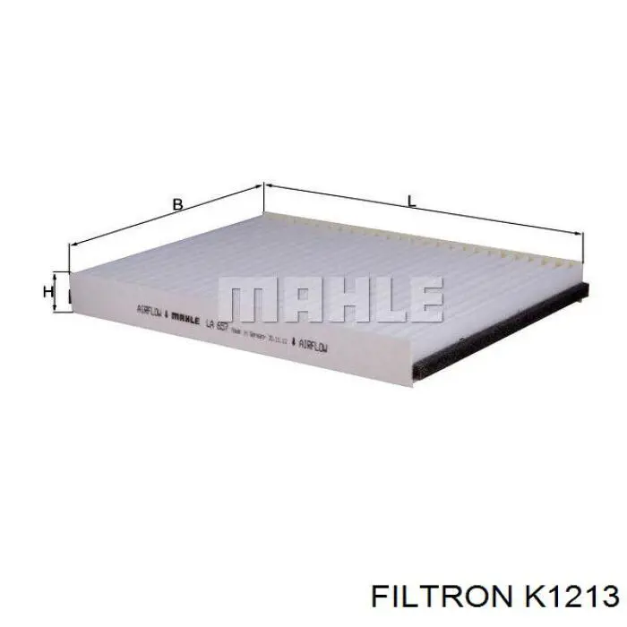 K1213 Filtron filtro habitáculo