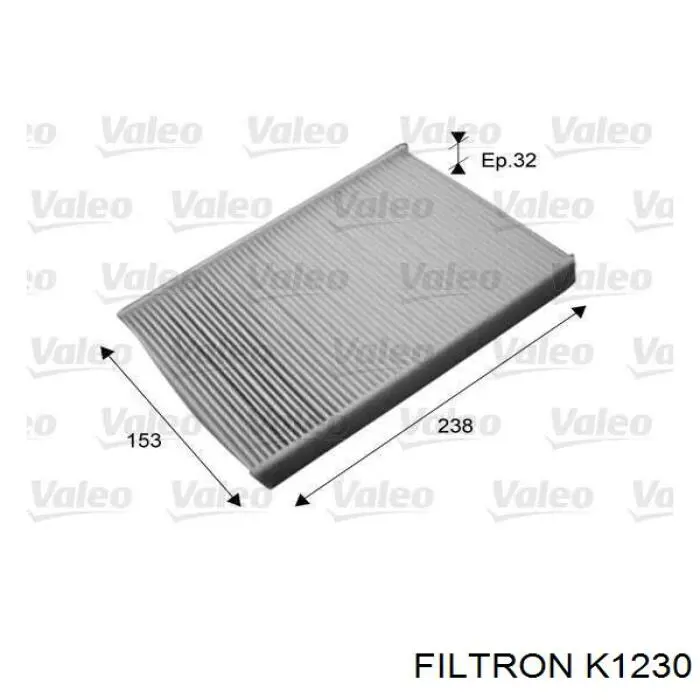 K1230 Filtron filtro habitáculo