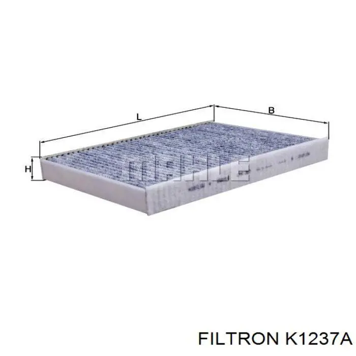 Filtro de habitáculo K1237A Filtron