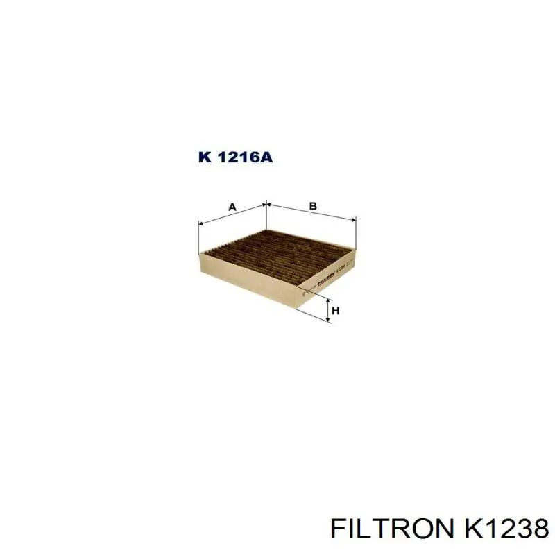 Comprar K1238 Filtron Filtro de aire del habitáculo