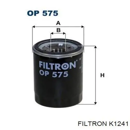 Filtro de cabina Filtron K1241 precio, desde 8,90 EUR