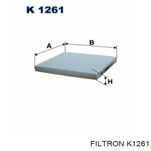 K1261 Filtron filtro habitáculo