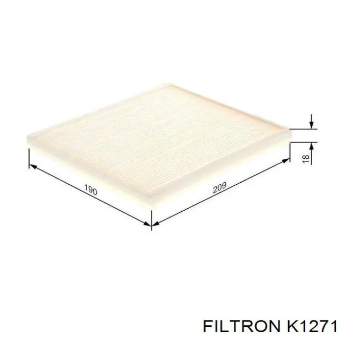 Comprar K1271 Filtron Filtro de aire del habitáculo