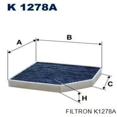 K1278A Filtron filtro habitáculo