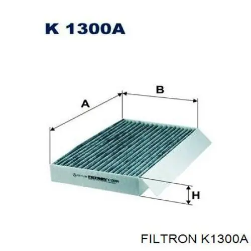 Filtro de cabina Filtron K1300A precio, desde 11,51 EUR