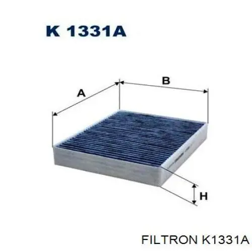 K1331A Filtron filtro de habitáculo