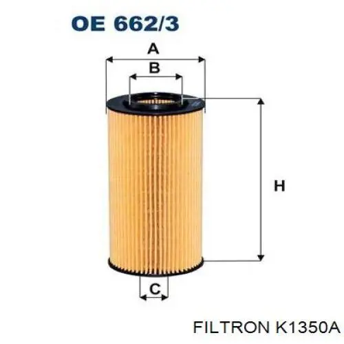 Filtro de cabina Filtron K1350A precio, desde 12,73 EUR