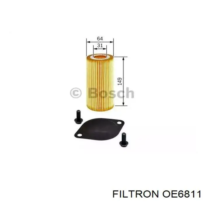 Filtro de transmisión automática 1521527 Volvo