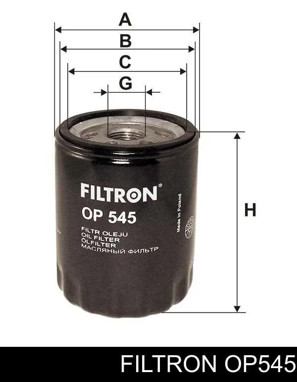 Comprar OP545 Filtron Filtros de aceite