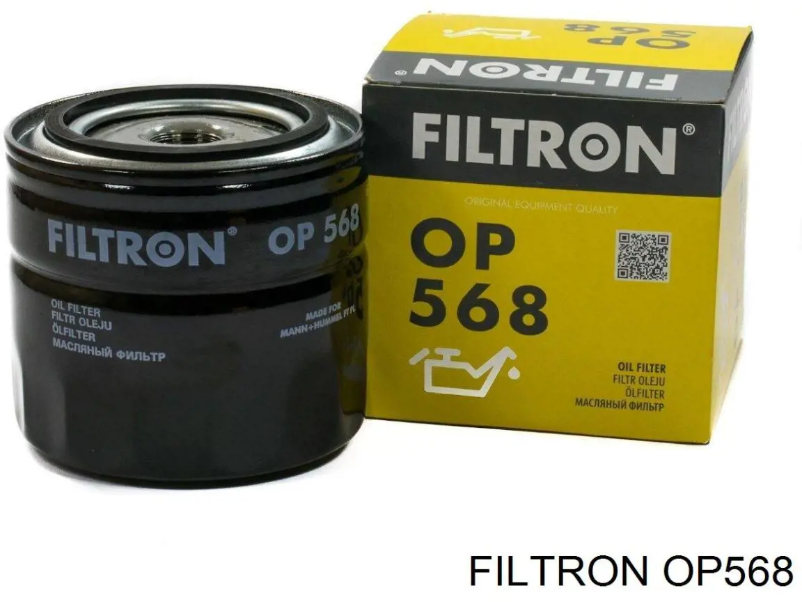 OP568 Filtron filtro de aceite