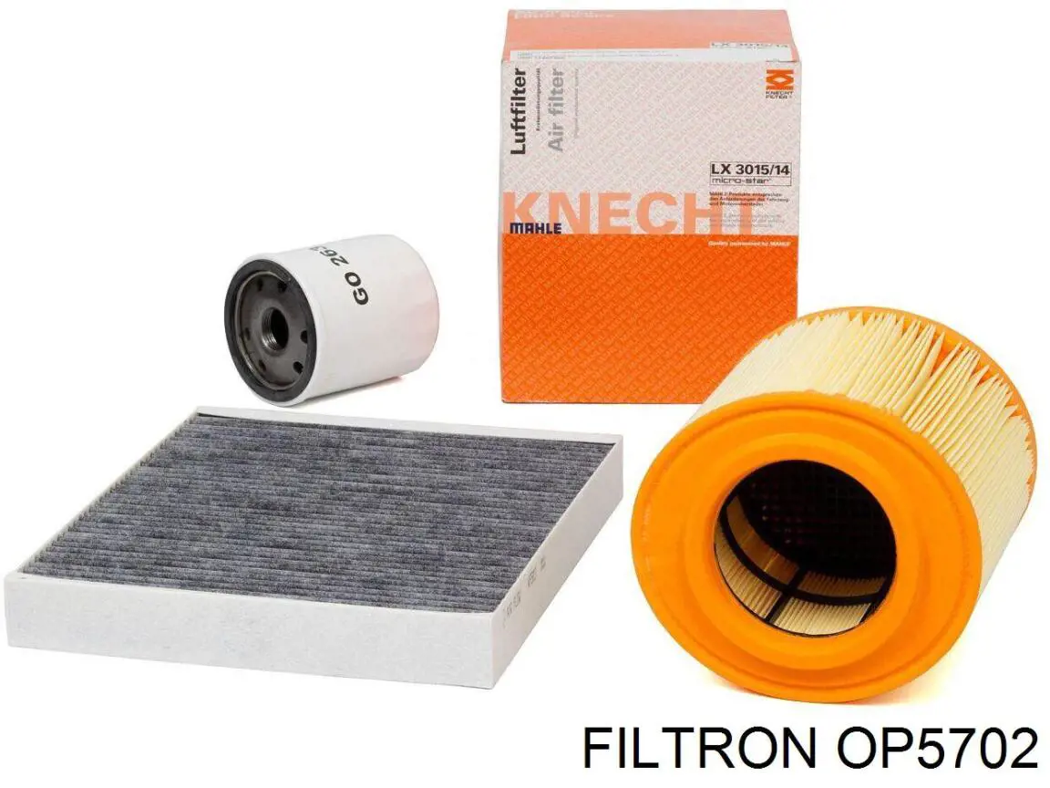 Filtro de aceite OP5702 Filtron