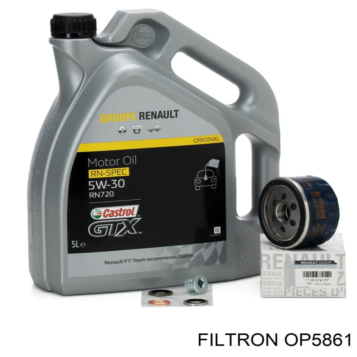 Filtro de aceite Renault Megane 1 LA0, LA1