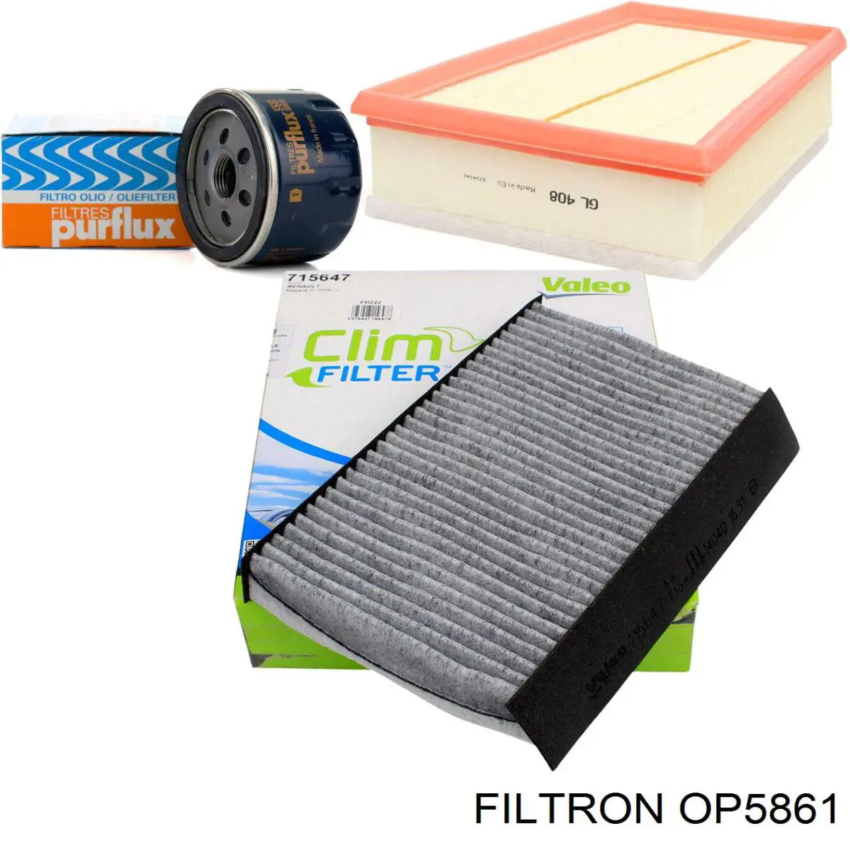 Filtro de aceite Renault Megane 1 LA0, LA1