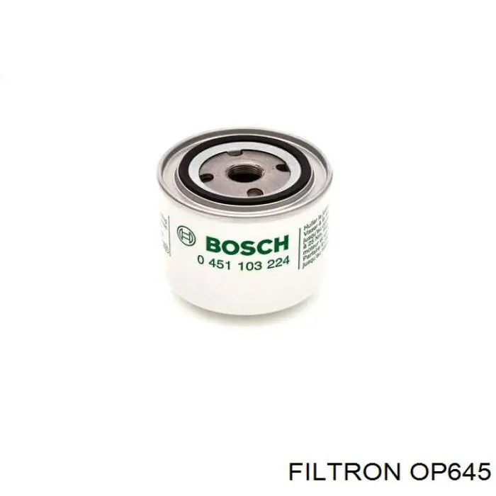 OP645 Filtron filtro de aceite