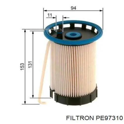 PE97310 Filtron filtro combustible