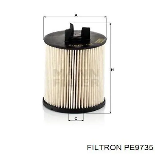 PE9735 Filtron filtro combustible