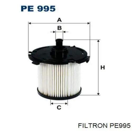 PE995 Filtron filtro combustible