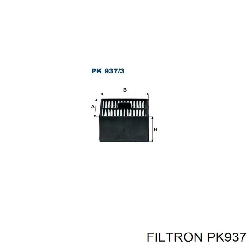 Comprar PK937 Filtron Filtro diesel