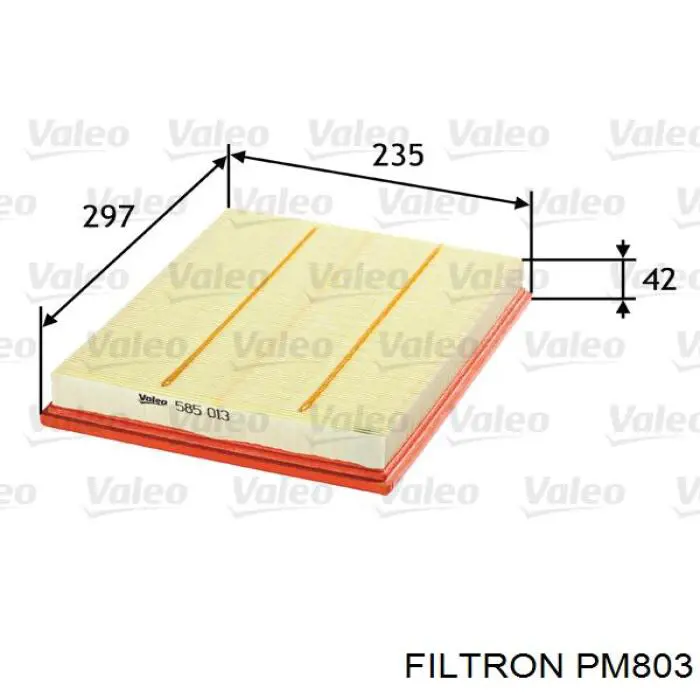 Filtro combustible Filtron PM803 precio, desde 5,41 EUR