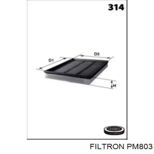 Comprar PM803 Filtron Filtro diesel