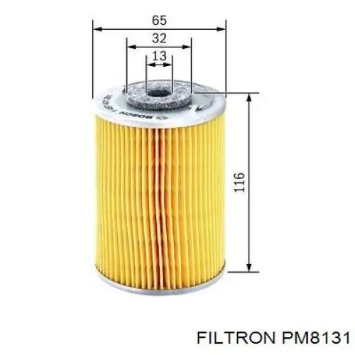 PM8131 Filtron filtro combustible