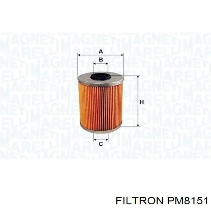 PM8151 Filtron filtro combustible