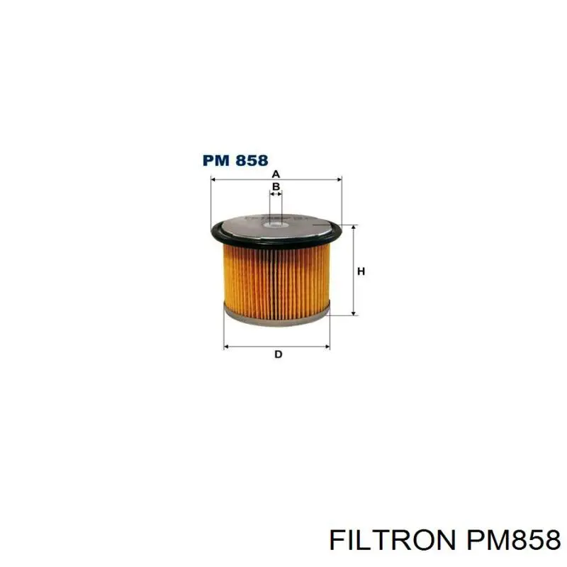 PM858 Filtron filtro combustible