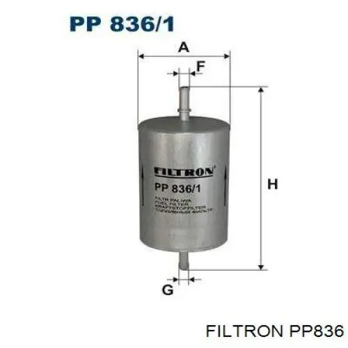 Filtro combustible BMW 3 E21