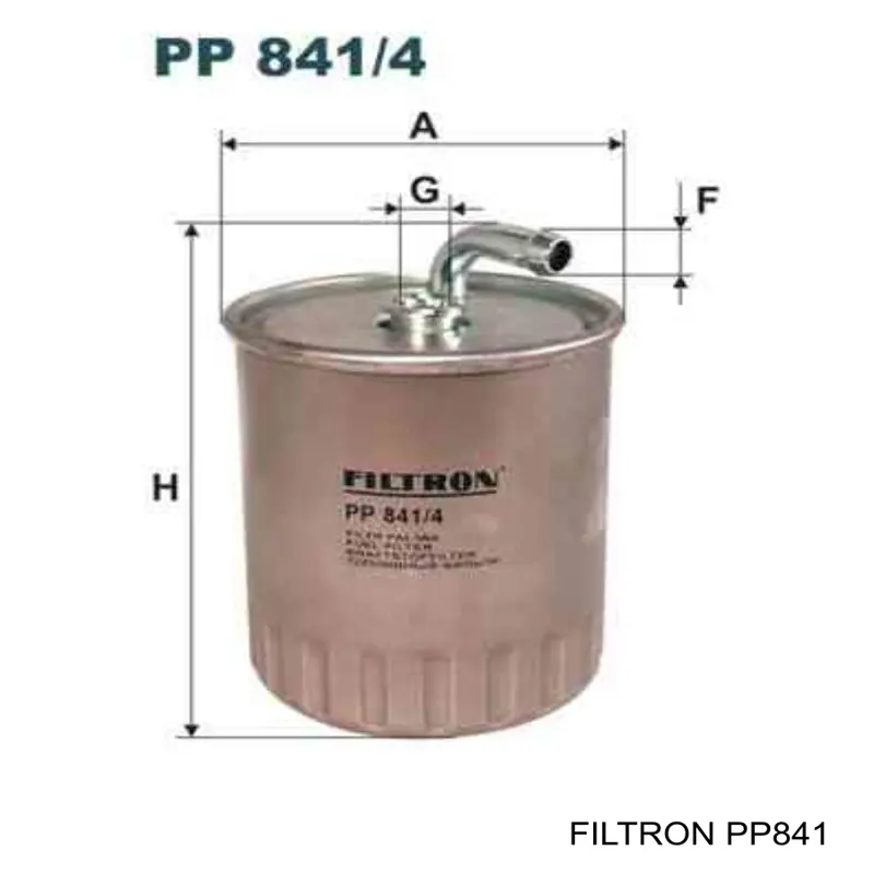 Filtro de combustible PP841 Filtron